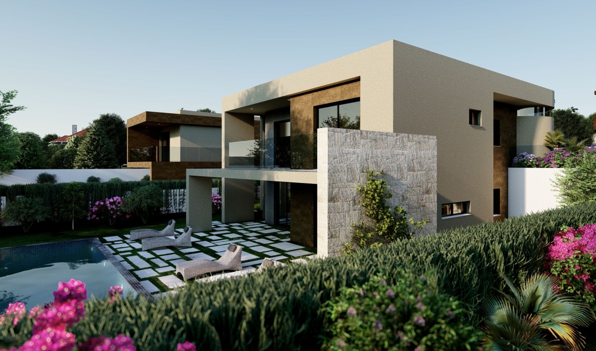 neubauvillen zaton bei nin